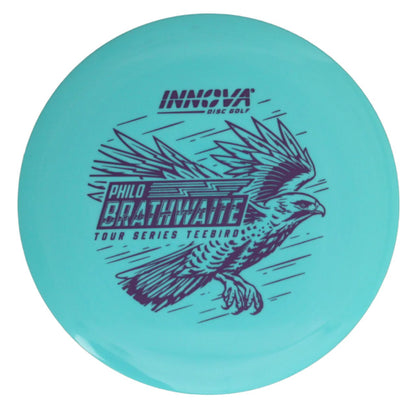 Teebird Proto Glow Star (Philo Brathwaite 2024 Tour Series) Teebird  Glow	Fairway Driver	Glows in the dark	Charges in sunlight	Good grip for night rounds	Maintains durability of premium plastics	Provides visibility at night	Can be used in various conditions