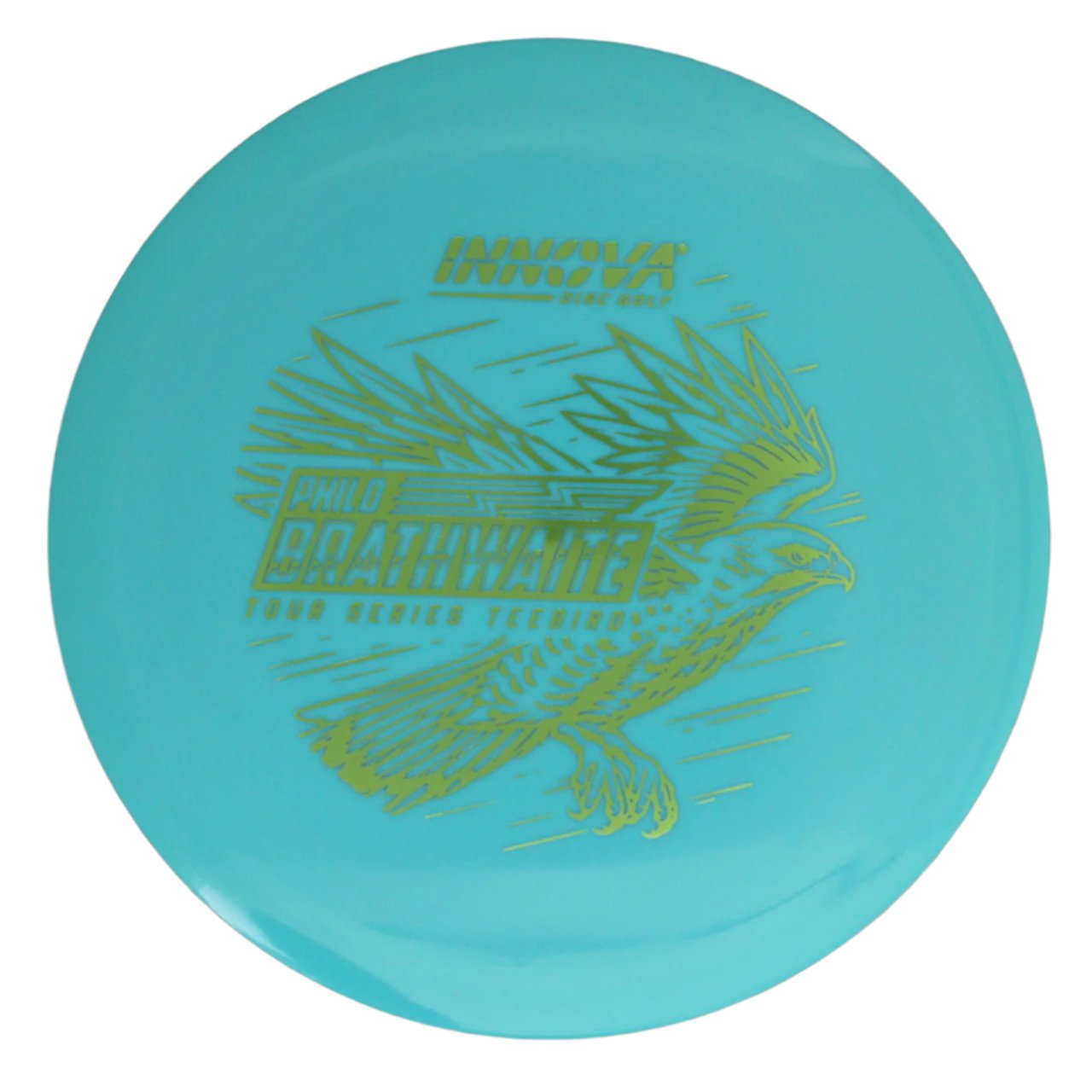 Teebird Proto Glow Star (Philo Brathwaite 2024 Tour Series) Teebird  Glow	Fairway Driver	Glows in the dark	Charges in sunlight	Good grip for night rounds	Maintains durability of premium plastics	Provides visibility at night	Can be used in various conditions