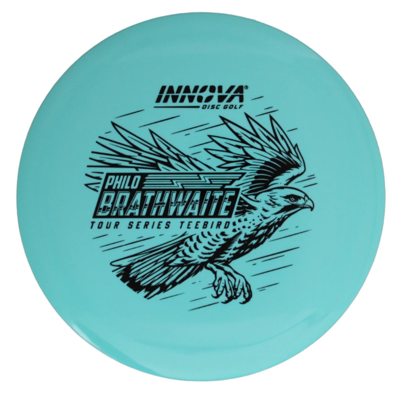 Teebird Proto Glow Star (Philo Brathwaite 2024 Tour Series) Teebird  Glow	Fairway Driver	Glows in the dark	Charges in sunlight	Good grip for night rounds	Maintains durability of premium plastics	Provides visibility at night	Can be used in various conditions