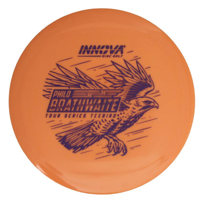 Teebird Proto Glow Star (Philo Brathwaite 2024 Tour Series) Teebird  Glow	Fairway Driver	Glows in the dark	Charges in sunlight	Good grip for night rounds	Maintains durability of premium plastics	Provides visibility at night	Can be used in various conditions