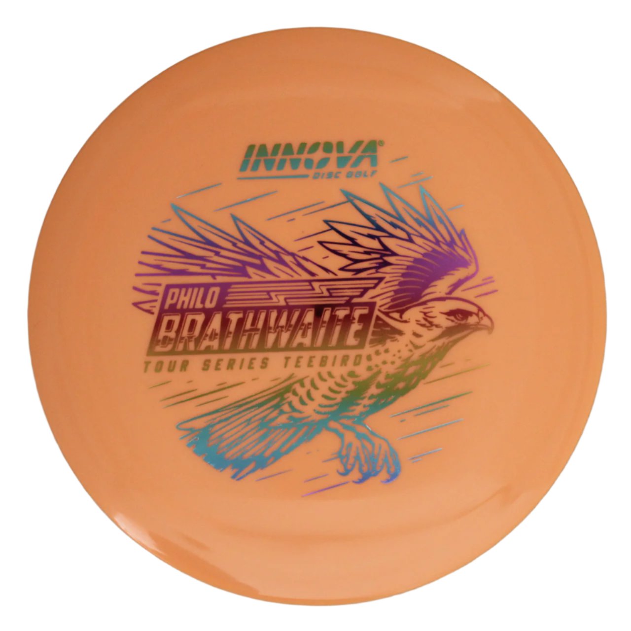 Teebird Proto Glow Star (Philo Brathwaite 2024 Tour Series) Teebird  Glow	Fairway Driver	Glows in the dark	Charges in sunlight	Good grip for night rounds	Maintains durability of premium plastics	Provides visibility at night	Can be used in various conditions