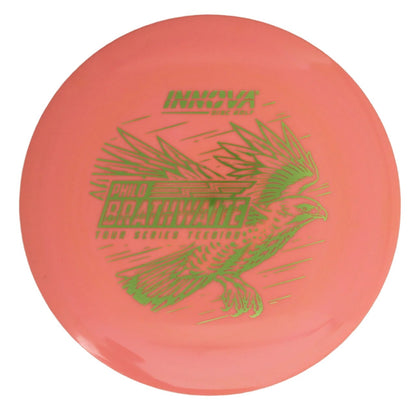 Teebird Proto Glow Star (Philo Brathwaite 2024 Tour Series) Teebird  Glow	Fairway Driver	Glows in the dark	Charges in sunlight	Good grip for night rounds	Maintains durability of premium plastics	Provides visibility at night	Can be used in various conditions
