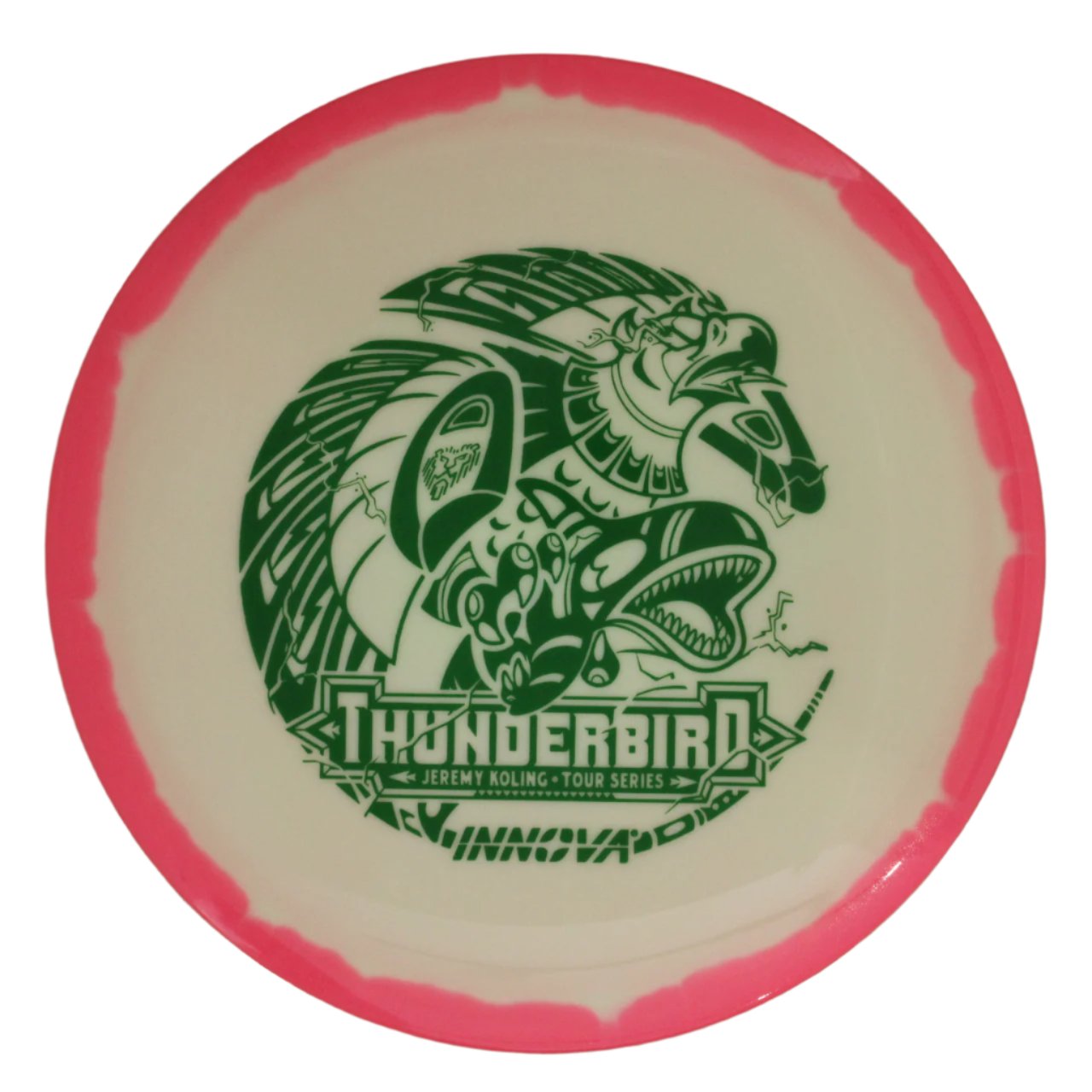 Innova Disc Golf Canada Jeremy Koling 2024 Tour Series Proto Glow Halo Star Thunderbird Superior grip	Good durability	Consistent flight path	Stable flight path	Good for distance and control	Versatile for different shots
