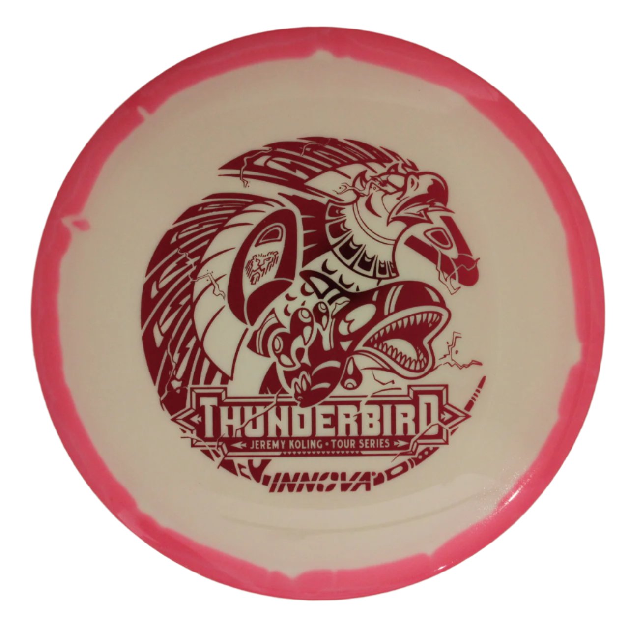 Innova Disc Golf Canada Jeremy Koling 2024 Tour Series Proto Glow Halo Star Thunderbird Superior grip	Good durability	Consistent flight path	Stable flight path	Good for distance and control	Versatile for different shots
