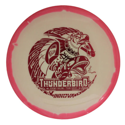 Innova Disc Golf Canada Jeremy Koling 2024 Tour Series Proto Glow Halo Star Thunderbird Superior grip	Good durability	Consistent flight path	Stable flight path	Good for distance and control	Versatile for different shots
