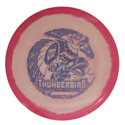 Innova Disc Golf Canada Jeremy Koling 2024 Tour Series Proto Glow Halo Star Thunderbird Superior grip	Good durability	Consistent flight path	Stable flight path	Good for distance and control	Versatile for different shots
