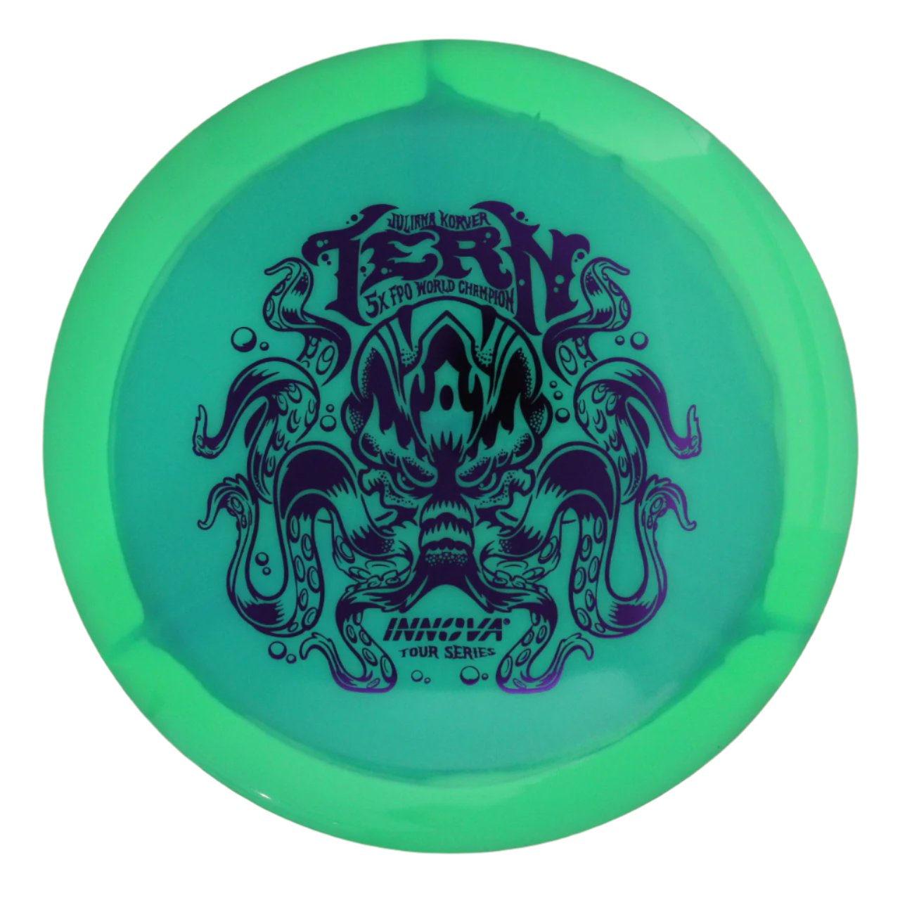 Tern Proto Glow Halo Star (Juliana Korver 2024 Tour Series) Superior grip	Good durability	Consistent flight path	Suitable for all skill levels	Good for distance and control	Versatile for different shots Glow