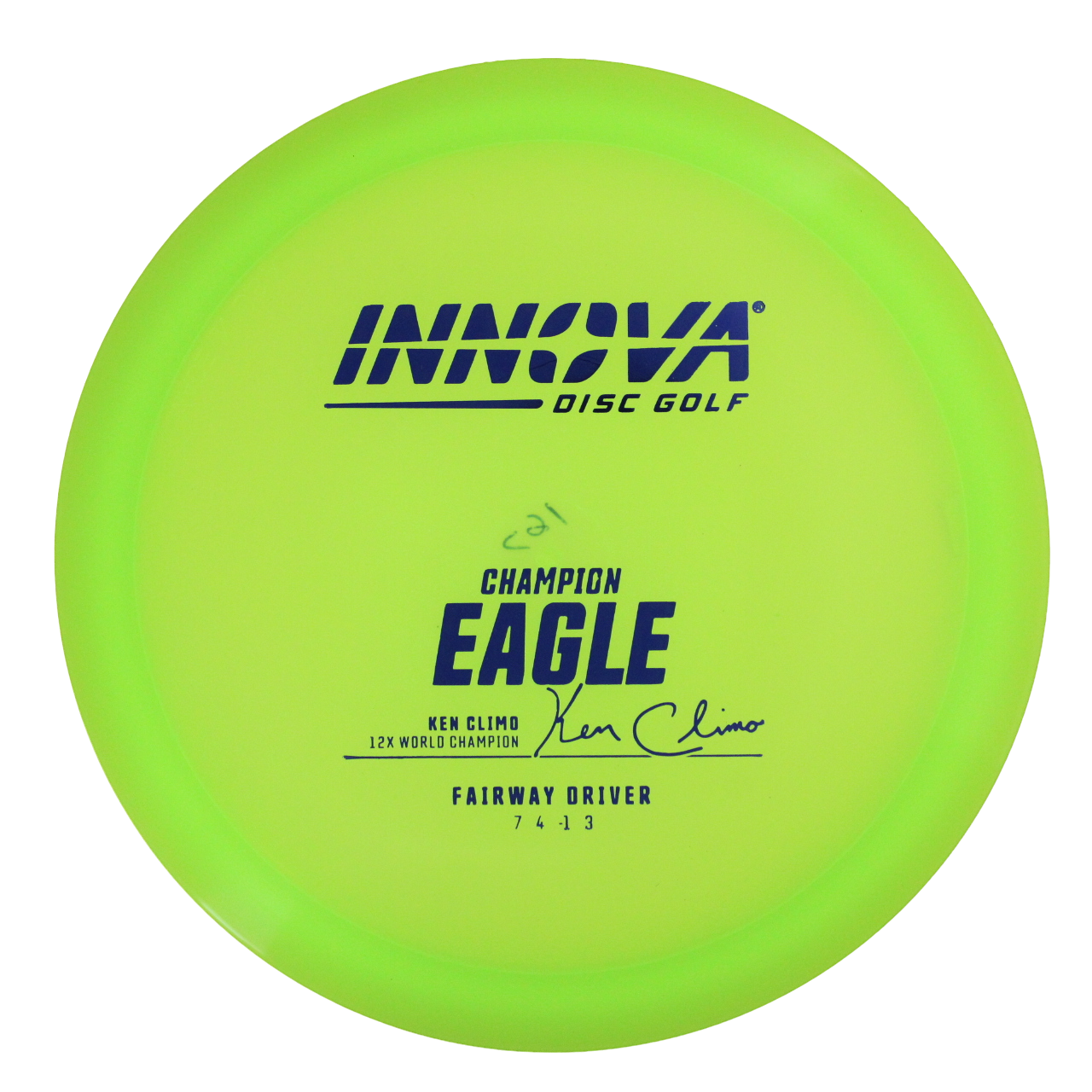 Innova Disc Golf Canada Champion Eagle INNOVA DISC GOLF CANADA	Eagle	Fairway Driver	Flexible	Premium feel	Increased Control	Good for Windy Conditions	Versatile	Weather Resistant Durable
