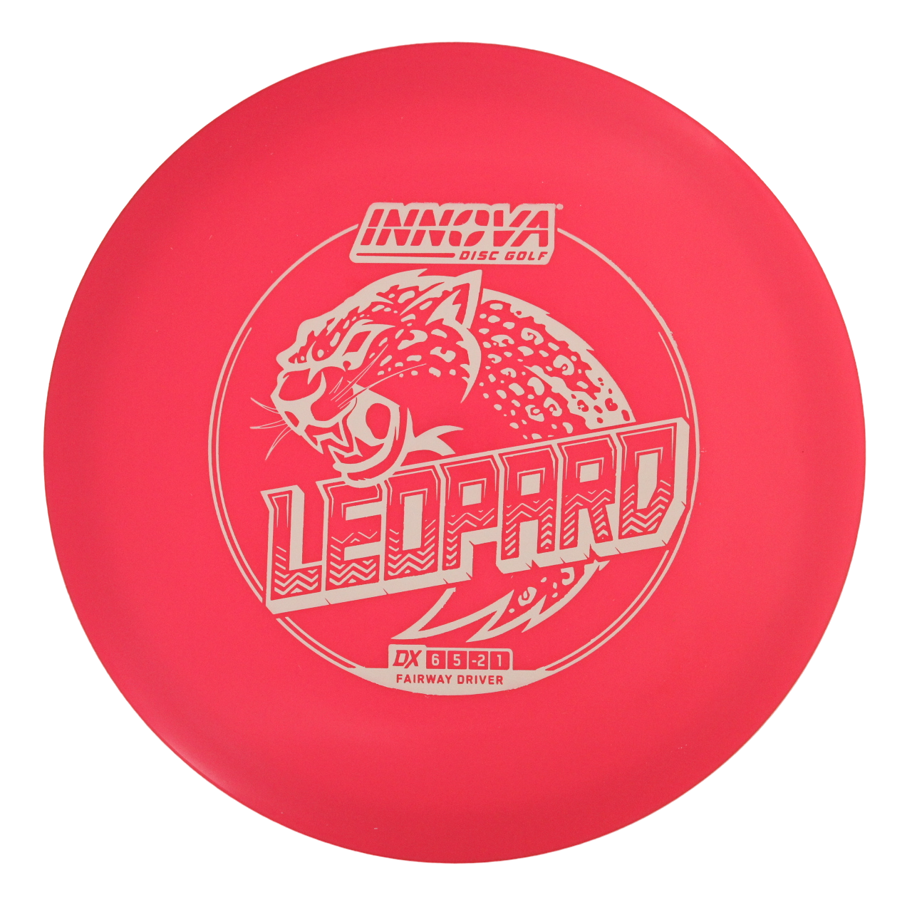 Innova Disc Golf Canada DX Leopard 	Fairway Driver	Good Glide	Increased Control	Versatile	good Speed Improved Glide	Comfortable Grip	Signature Edition	High Hold	High Flexibility	Durable Flex

 