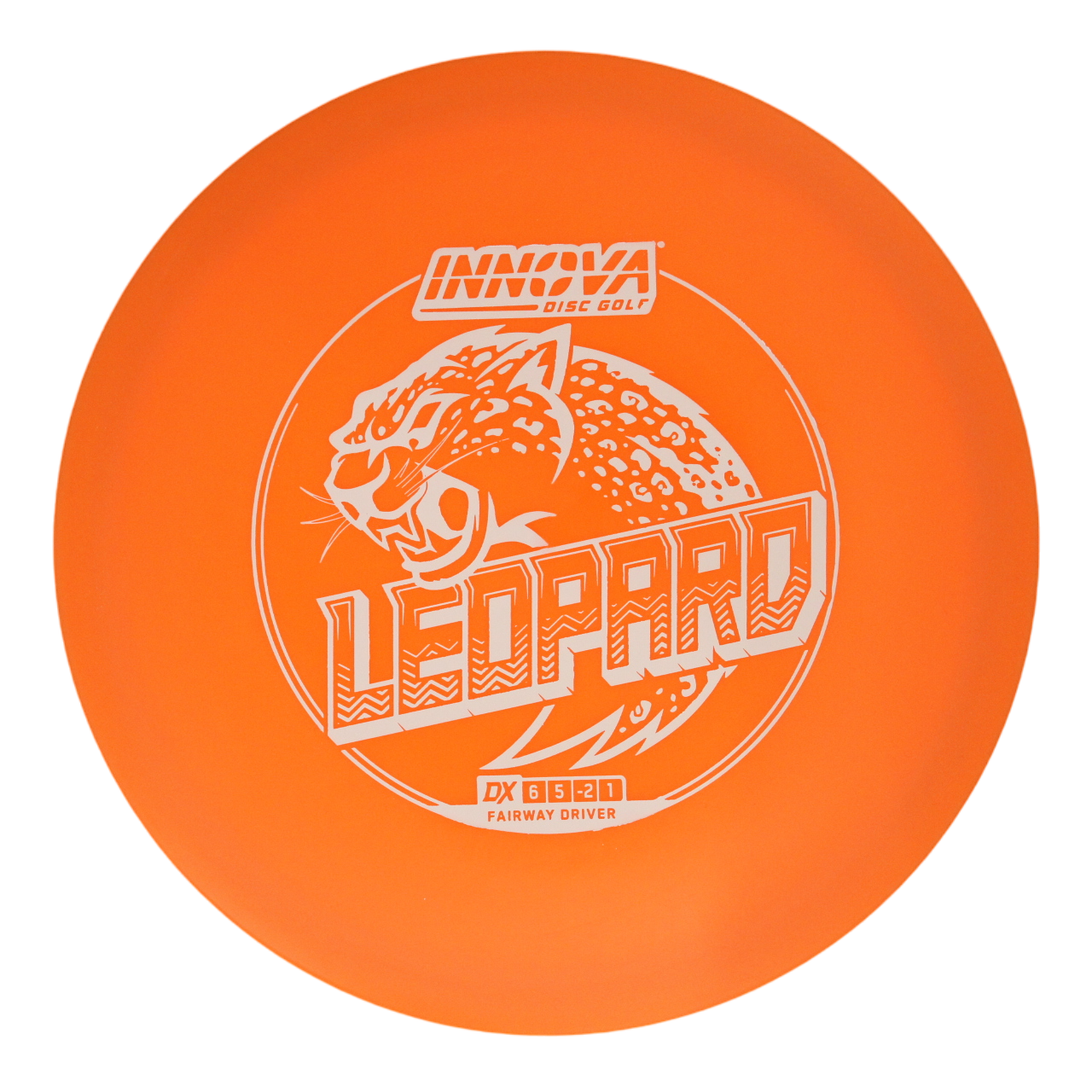 Innova Disc Golf Canada DX Leopard 	Fairway Driver	Good Glide	Increased Control	Versatile	good Speed Improved Glide	Comfortable Grip	Signature Edition	High Hold	High Flexibility	Durable Flex

 