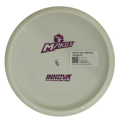 Mako3 Star (Bottom Stamped)