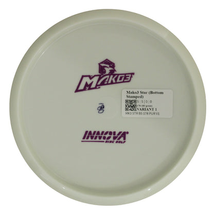 Mako3 Star (Bottom Stamped)