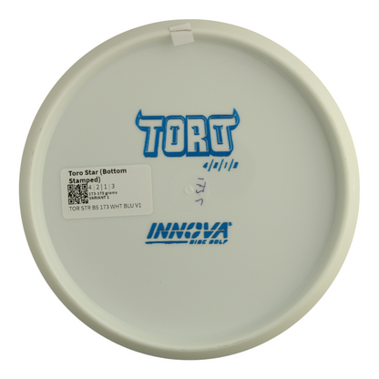 Toro Star (White Bottom Stamped)