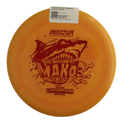 Mako3 Star (Kona Montgomery 2025 Tour Series)