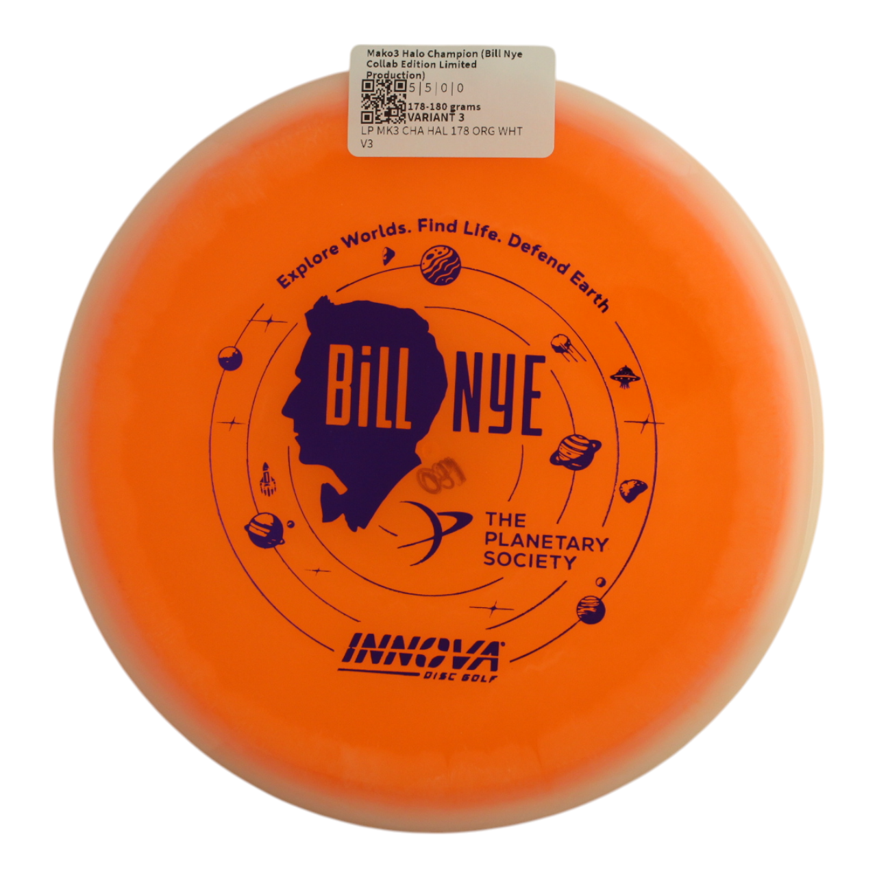 Mako3 Halo Champion (Bill Nye Collab Edition Limited Production)