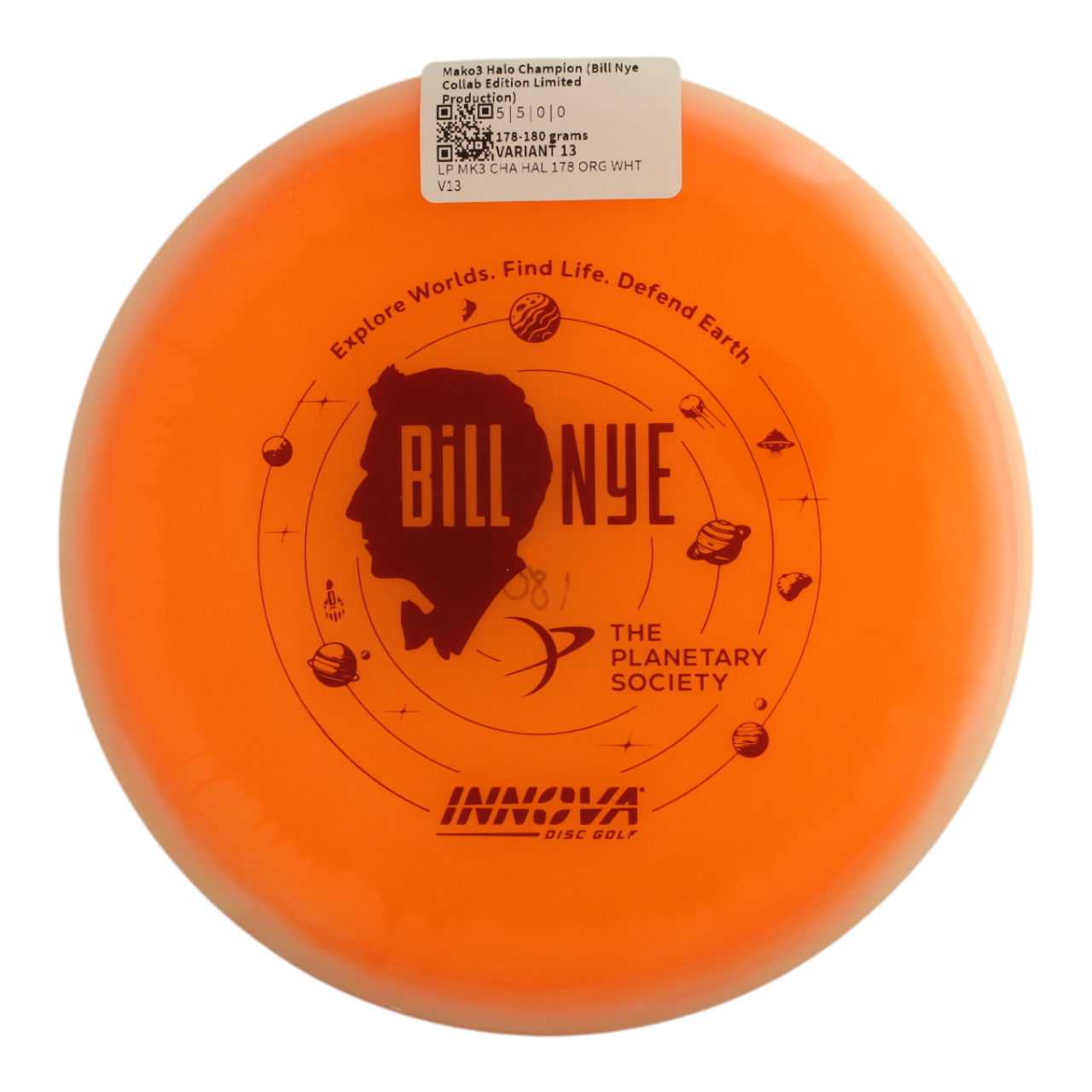 Mako3 Halo Champion (Bill Nye Collab Edition Limited Production)
