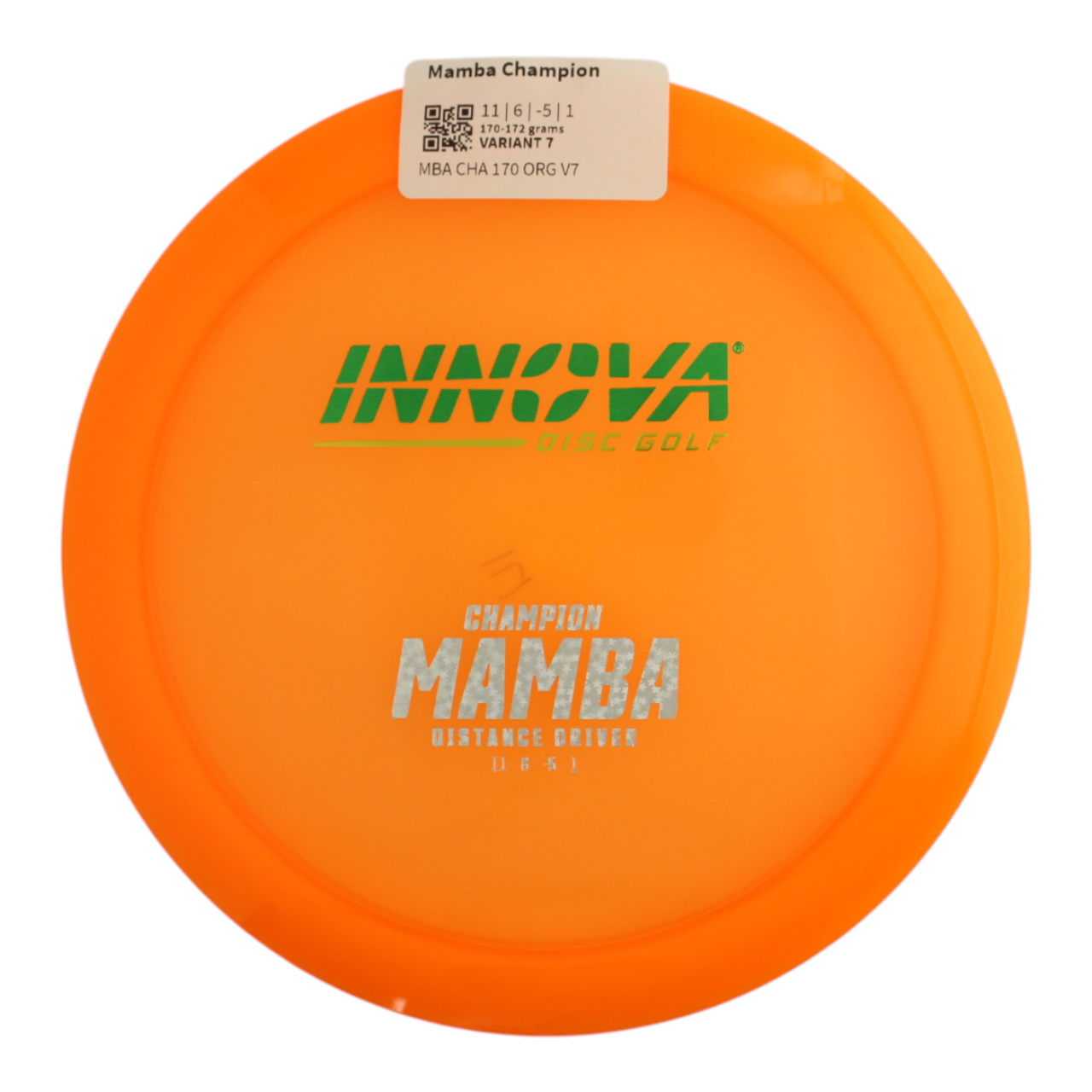 INNOVA DISC GOLF CANADA	Mamba 
Superior grip	Good durability	Consistent flight path	Suitable for all skill levels	Good for distance and control	Versatile for different shots Most Under stable