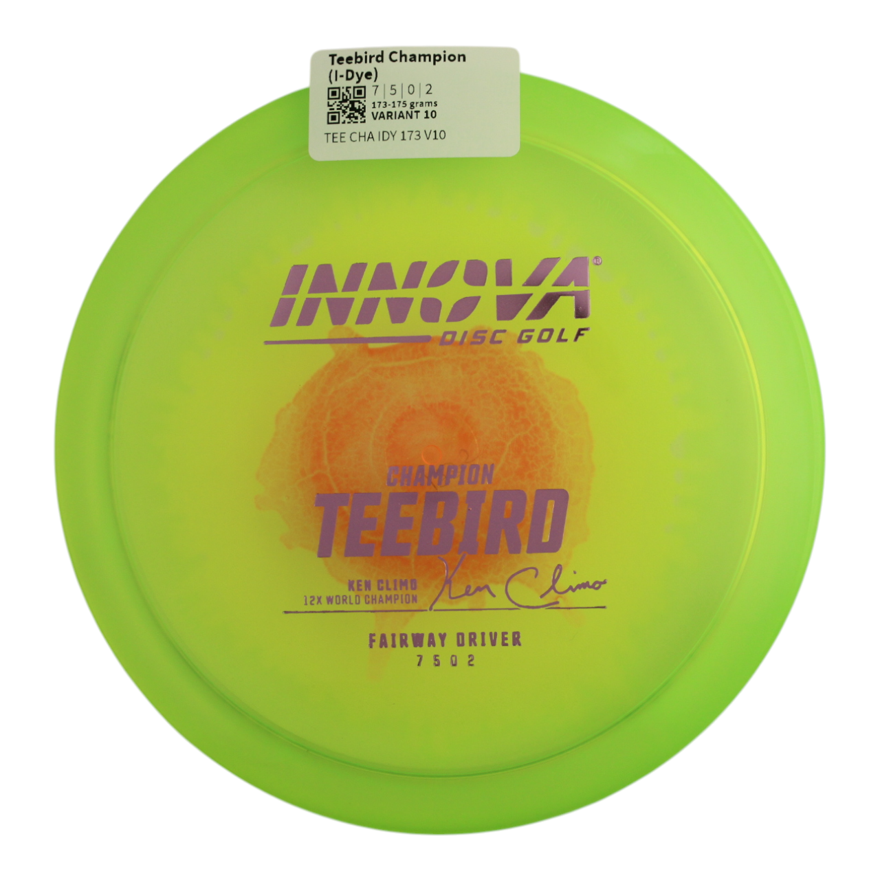 Innova Disc Golf Canada Champion I-Dye Teebird Fairway Driver