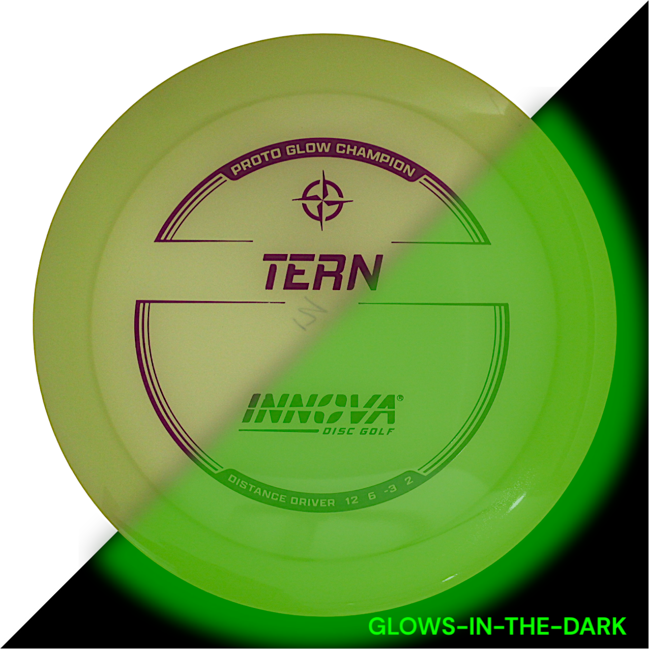 Innova Disc Golf Canada Proto Glow Champion Tern distance driver Innova Disc Golf Canada Champion Tern distance driver premium Quality	Regular flight	Increased Control	Good for Windy Conditions	Versatile	Good Glide
