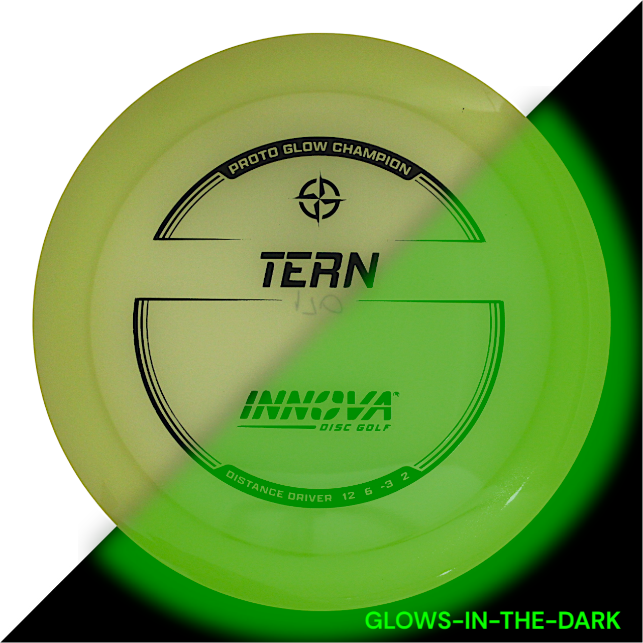 Innova Disc Golf Canada Proto Glow Champion Tern distance driver Innova Disc Golf Canada Champion Tern distance driver premium Quality	Regular flight	Increased Control	Good for Windy Conditions	Versatile	Good Glide
