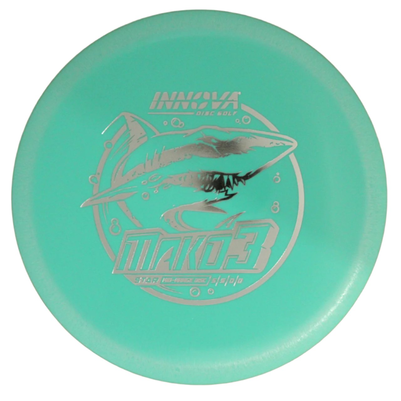  Innova Disc Golf Canada Champion Mako3 Midrange	Flexible	Premium feel	Ideal for Controlled Shots	Straight Shooter	Reliable Fade	Great Glide No fade No turn Beginner Friendly
Glows in dark 