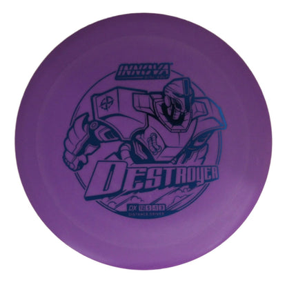 INNOVA DISC GOLF CANADA	Destroyer
Distance Driver	Slick Finish	Versatile Colors	Good Durability	Overstable	Impact Resistant	Improved Glide Flexible in cooler conditions	Great for distance and control	Maintains stability over time	Comfortable for grip lightweight

