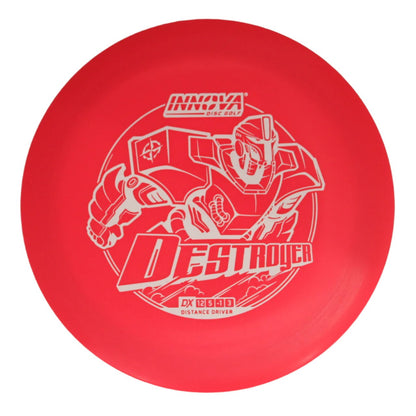 INNOVA DISC GOLF CANADA	Destroyer
Distance Driver	Slick Finish	Versatile Colors	Good Durability	Overstable	Impact Resistant	Improved Glide Flexible in cooler conditions	Great for distance and control	Maintains stability over time	Comfortable for grip lightweight

