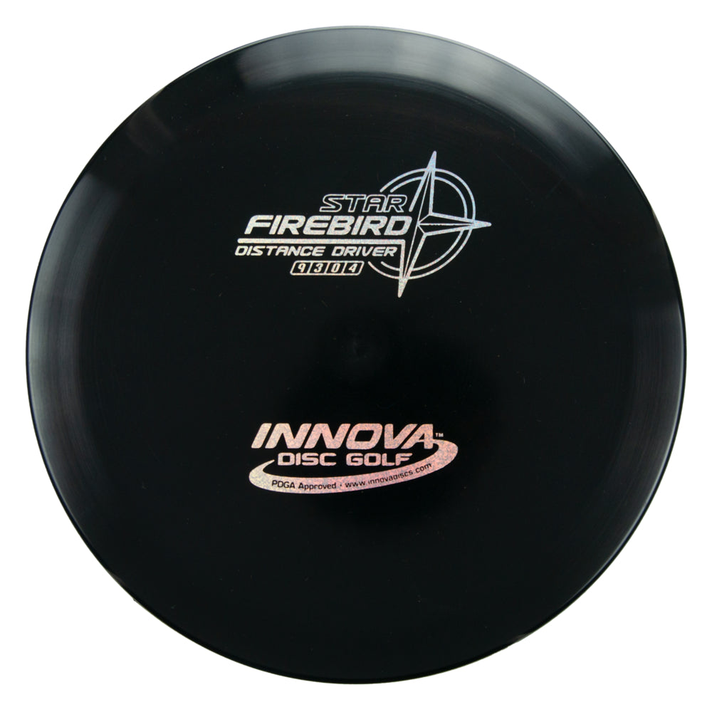 Innova Disc Golf Canada Firebird Distance Driver INNOVA DISC GOLF CANADA	Firebird
Great Durability Power Player	Headwind Use	Cold Hardened	Vibrant Colors	Durable Option	Textured Surface
Cold Grip	Power Driver	Fade finish
Forehand shots