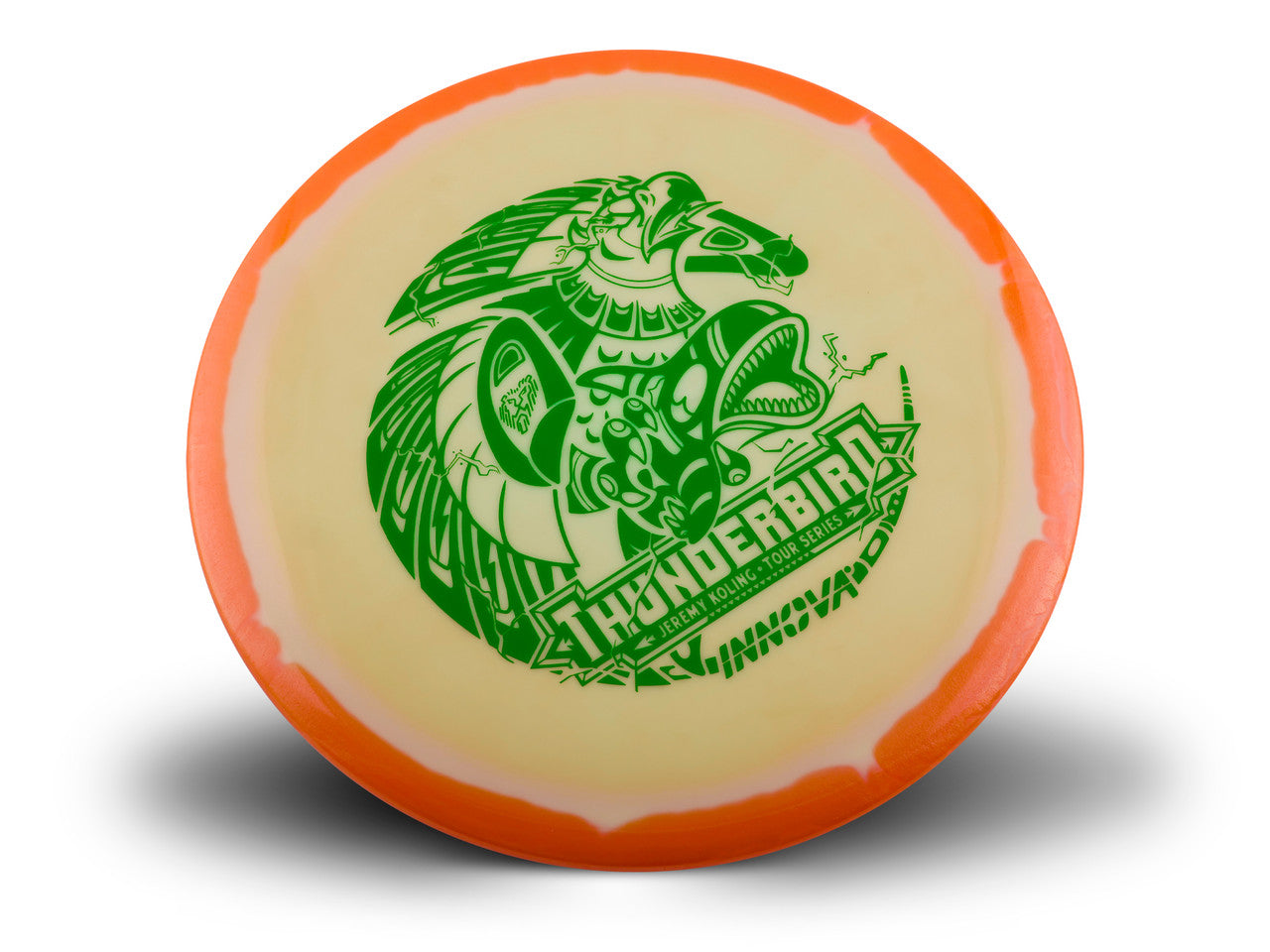 Innova Disc Golf Canada Jeremy Koling 2024 Tour Series Proto Glow Halo Star Thunderbird Superior grip	Good durability	Consistent flight path	Stable flight path	Good for distance and control	Versatile for different shots
