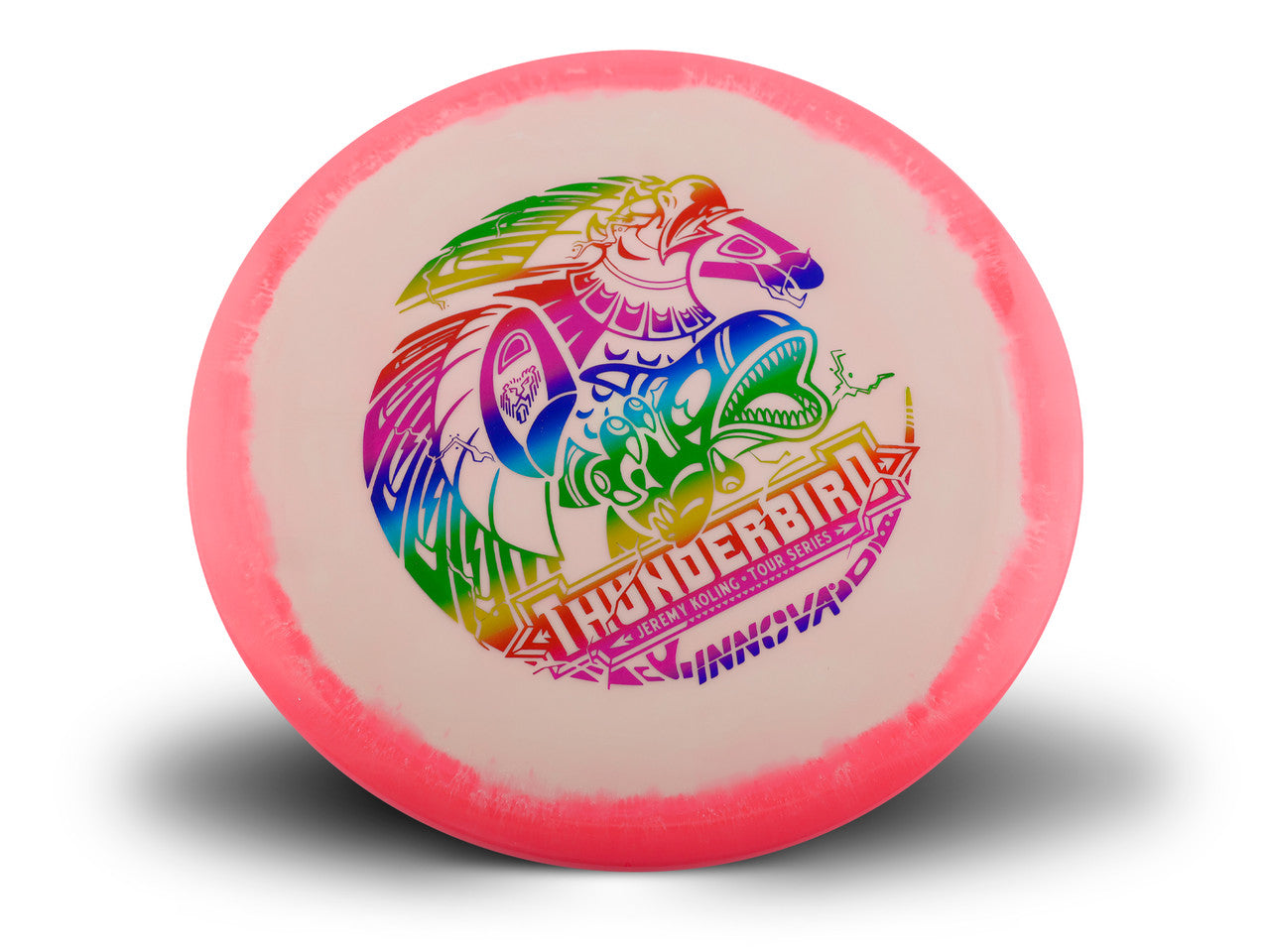 Innova Disc Golf Canada Jeremy Koling 2024 Tour Series Proto Glow Halo Star Thunderbird Superior grip	Good durability	Consistent flight path	Stable flight path	Good for distance and control	Versatile for different shots

