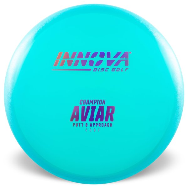 Innova Disc Golf Canada Champion Aviar Putt & Approach Disc Firm grip	High durability	Stable flight path		Resistant to scratches	Ideal for all players
