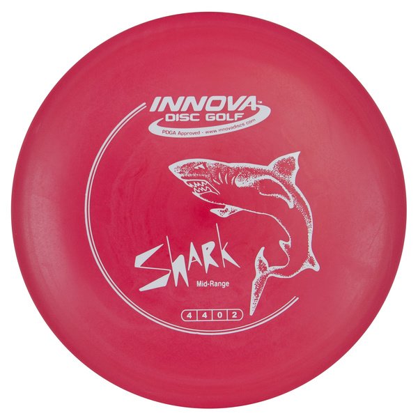 INNOVA DISC GOLF CANADA	Shark		Midrange	Good Grip	Good Durability	Great Glide	Versatile	Ideal for Controlled Shots	Straight Shooter with fade and no turn
