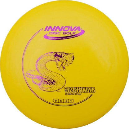 INNOVA DISC GOLF CANADA
Sidewinder  Superior grip	Good durability	Consistent understable flight path	Suitable for all skill levels	Good for distance and control	Versatile for different shots

