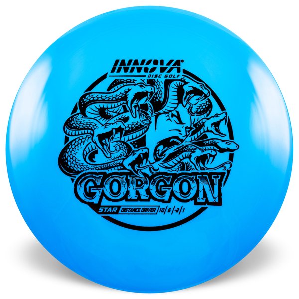 INNOVA DISC GOLF CANADA GORGON STAR DISTANCE DRIVER BEGINNER FRIENDLY EASY TO USE INNOVA DISC GOLF CANADA 	Gorgon	Distance Driver	 Quality	grip 	High Speed	Long Distance	Ideal for Power Throws	Reliable Fade high glide grippy durable
UNDERSTABLE