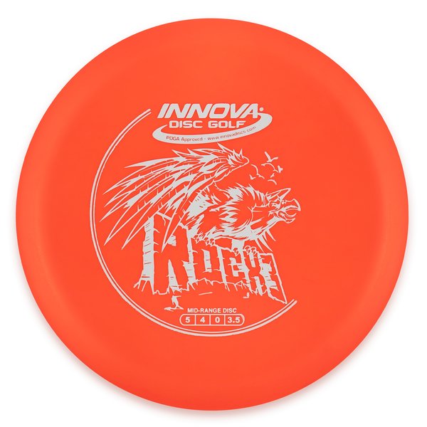 NNOVA DISC GOLF CANADA dxRocX3
Midrange	Firm grip	great durability	Stable flight path		Resistant to scratches	Ideal for advanced players overstable  moderate glide
forehand shots no turn
