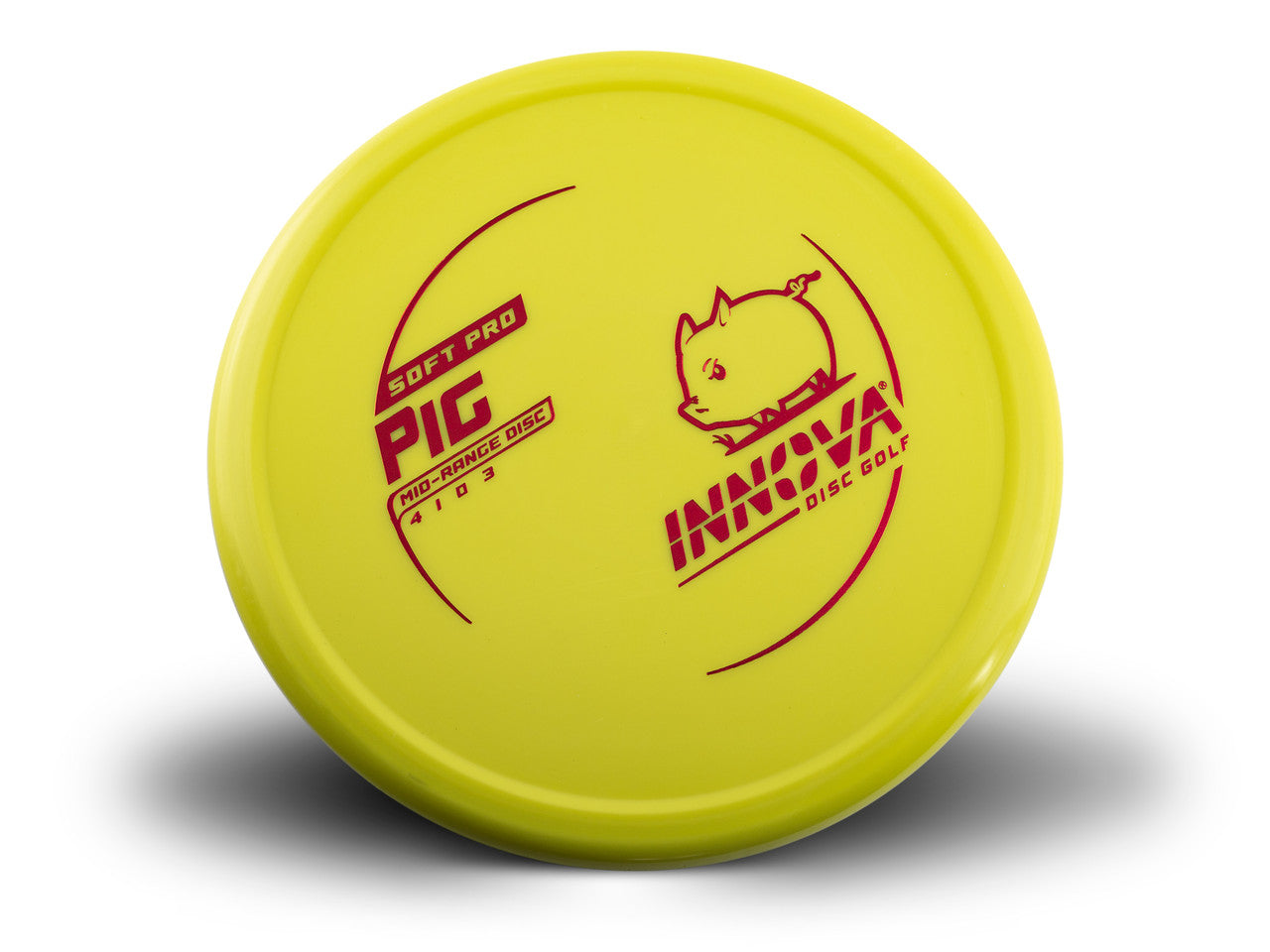 INNOVA DISC GOLF CANADA	Pig	Pro	Putter	Cold Comfort	Hot Weather	Control Retained	Increased Stability	Medium Glide	Smooth Release soft grip