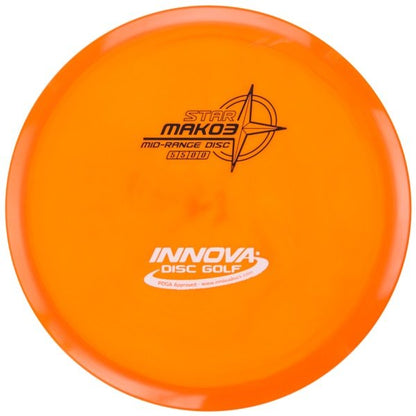  Innova Disc Golf Canada Champion Mako3 Midrange	Flexible	Premium feel	Ideal for Controlled Shots	Straight Shooter	Reliable Fade	Great Glide No fade No turn Beginner Friendly
Glows in dark 