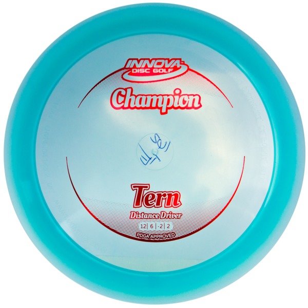 Innova Disc Golf Canada Champion Tern distance driver Typical Quality	Regular Variety	Increased Control	Good for Windy Conditions	Versatile	Good Glide
