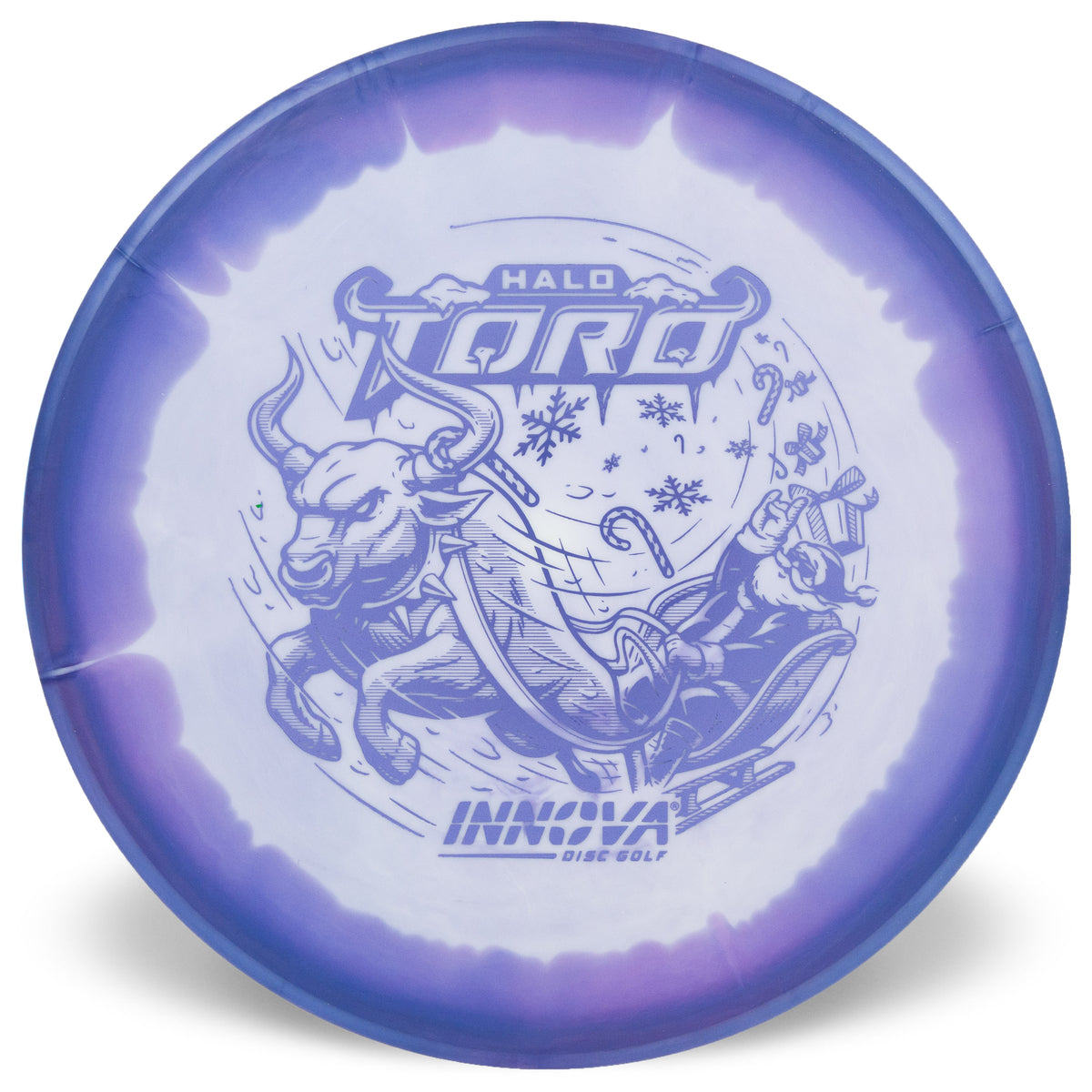 Innova Disc Golf Canada Halo Star Toro Mid-Range Disc Putter	Flexible	Premium Opaque	Christmas Soft Grip	Reliable Fade	Comfortable Feel	Controlled Turn grippy durable flat top
